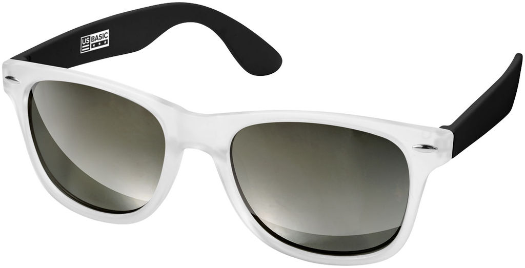 Солнцезащитные очки California, цвет сплошной черный, прозрачный