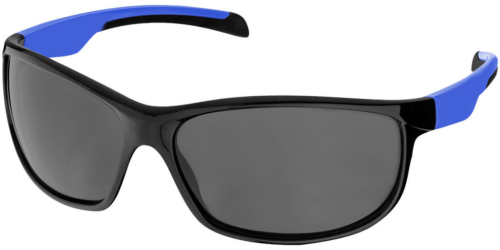 Сонцезахисні окуляри Fresno, колір суцільний чорний, синій