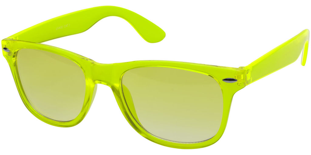 Сонцезахисні окуляри Sun Ray з прозорими лінзами, колір лайм