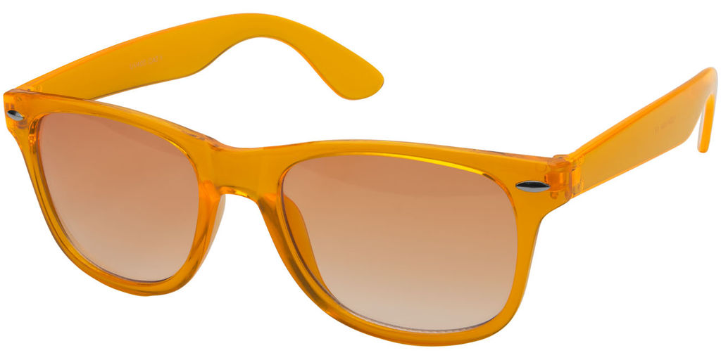 Солнцезащитные очки Sun Ray с прозрачными линзами, цвет оранжевый