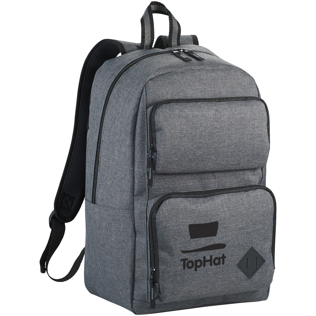 Рюкзак Graphite deluxe для ноутбуків, колір яскраво-сірий - 12019000- Фото №2