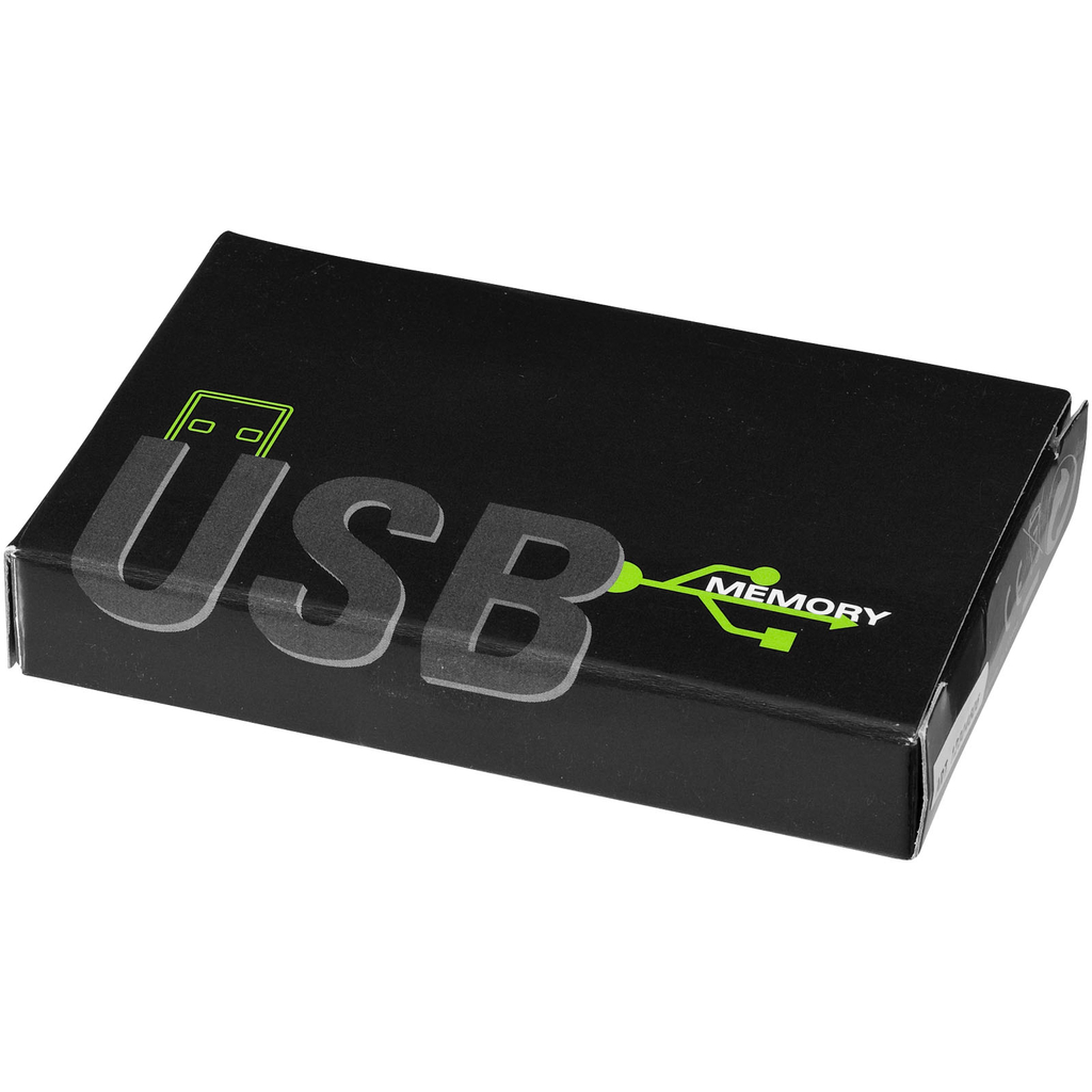 Флешка Slim Credit Card 4GB, цвет белый - 12352100- Фото №3
