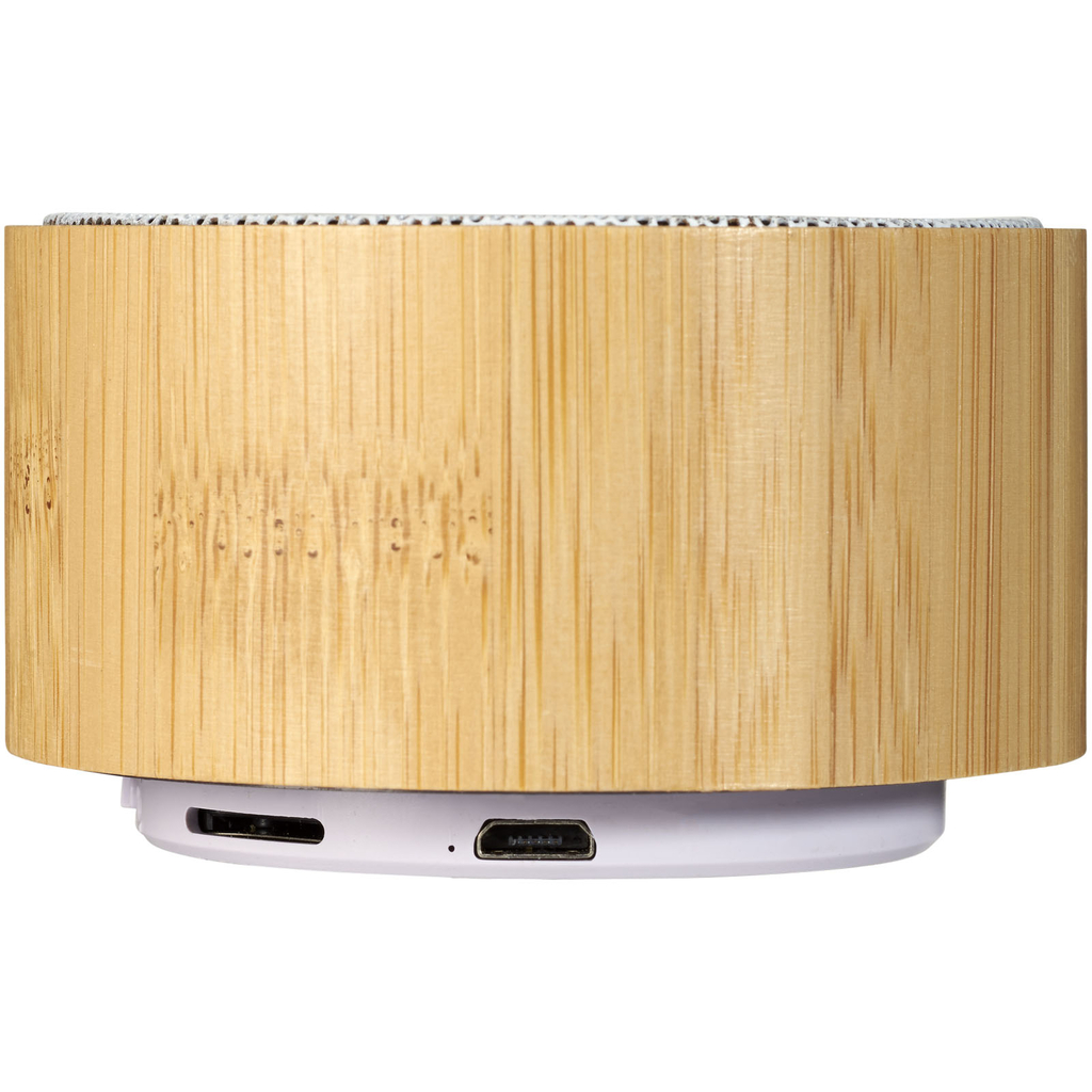Динамік Bluetooth Cosmos, колір дерево, білий - 12410001- Фото №3