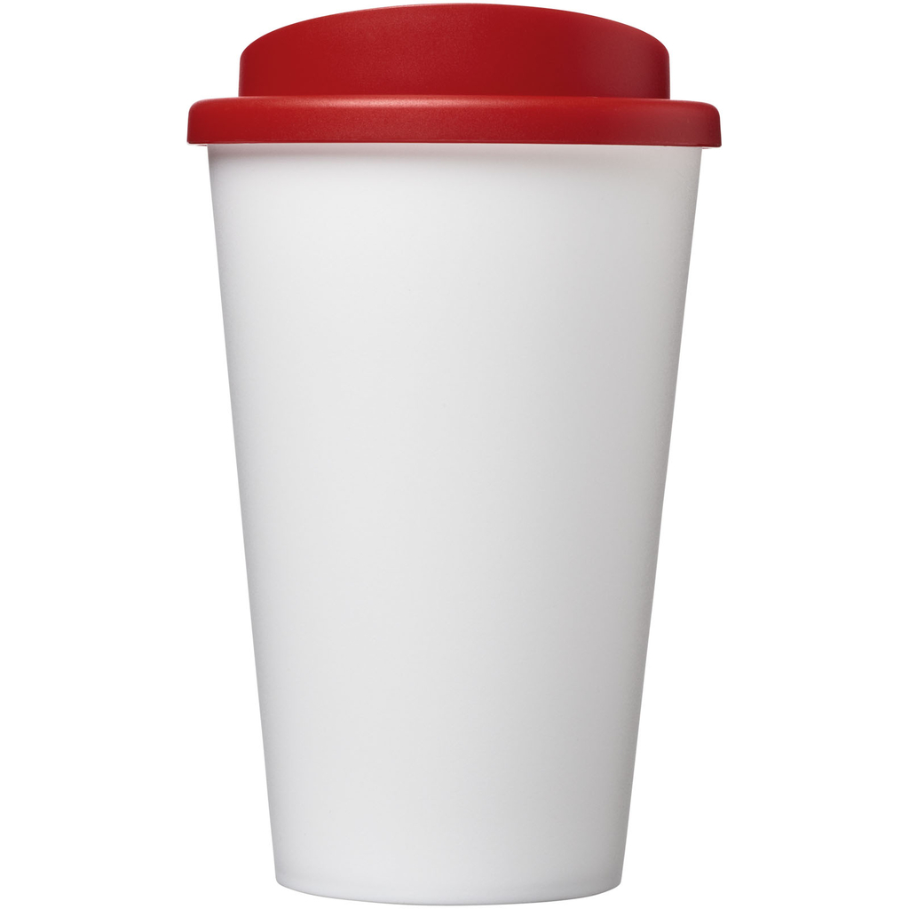 Термокружка Americano, цвет белый, красный - 21000110- Фото №3