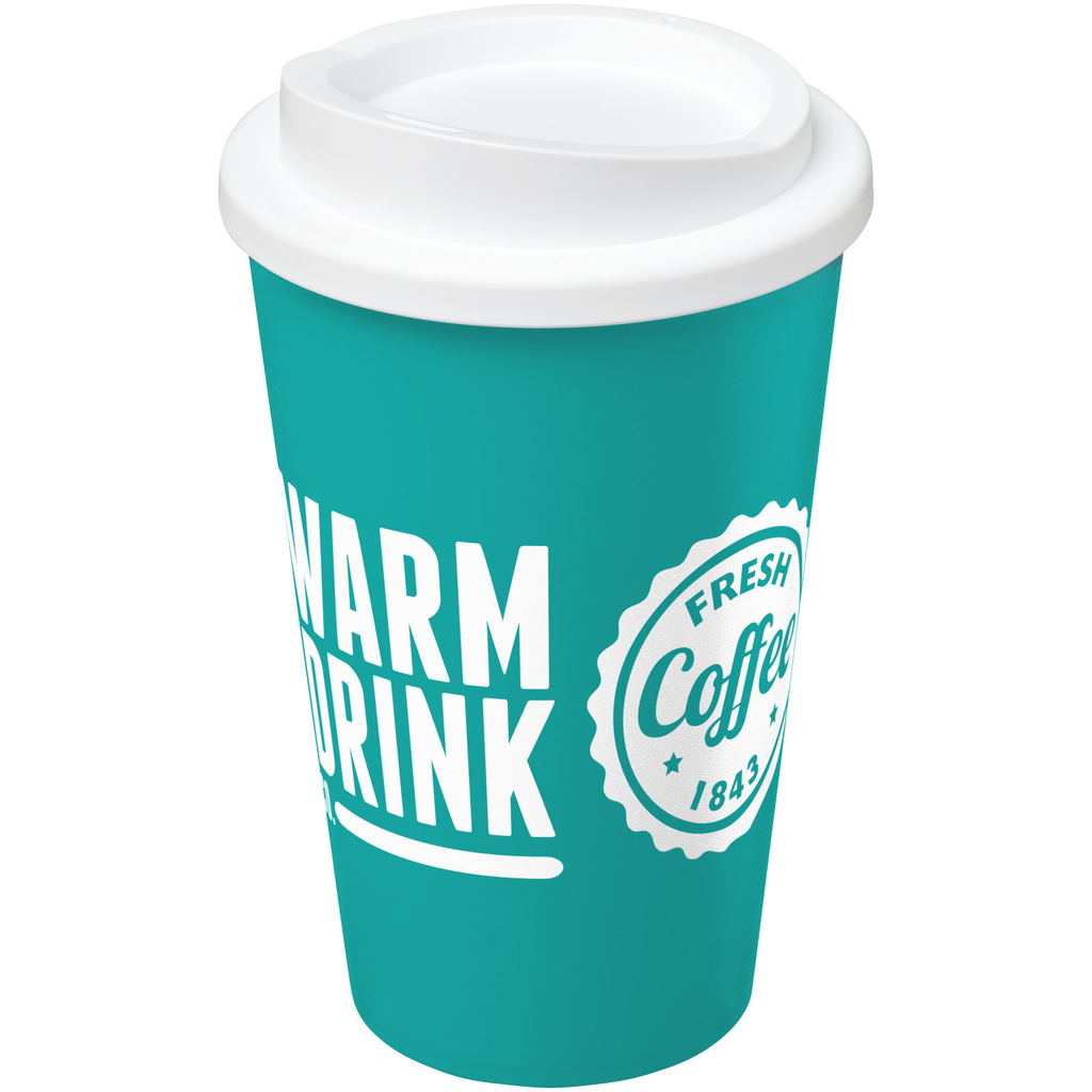 Термокружка Americano, колір колір морської хвилі, білий - 21000119- Фото №2 Термокружка Americano, колір колір морської хвилі, білий - 21000119- Фото №2