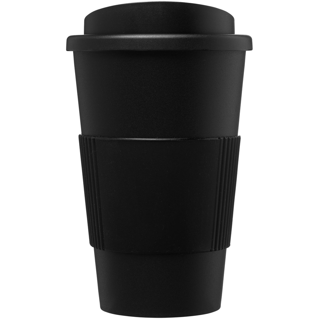 Термокружка Americano, колір суцільний чорний - 21000200- Фото №3