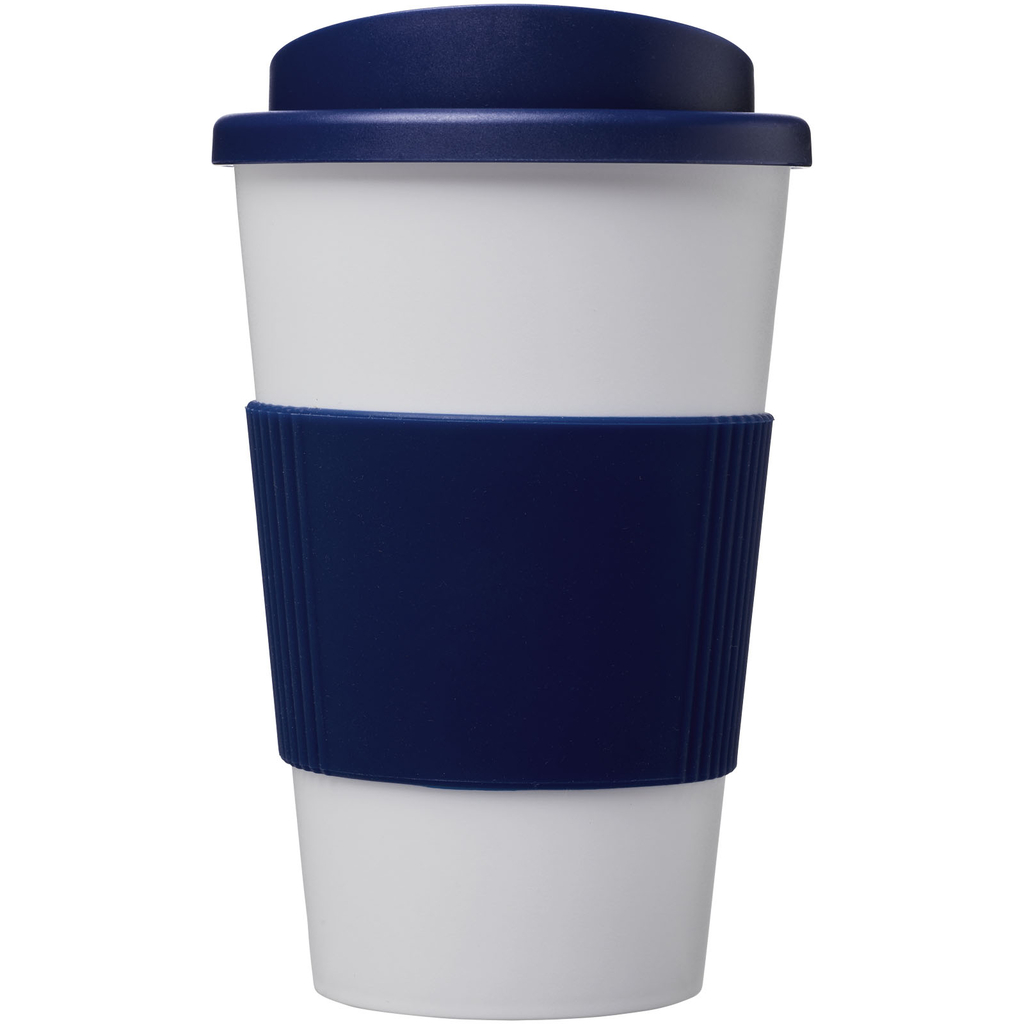 Термокружка Americano, колір білий, синій - 21000209- Фото №3