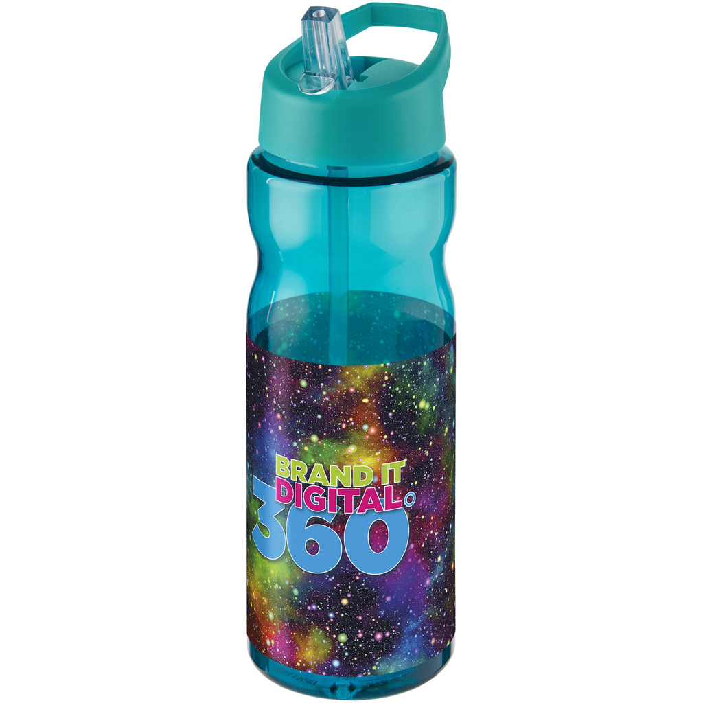 Спортивна бутилка H2O Base® об'ємом 650 мл з кришкою-носиком, колір аква - 21004951- Фото №2