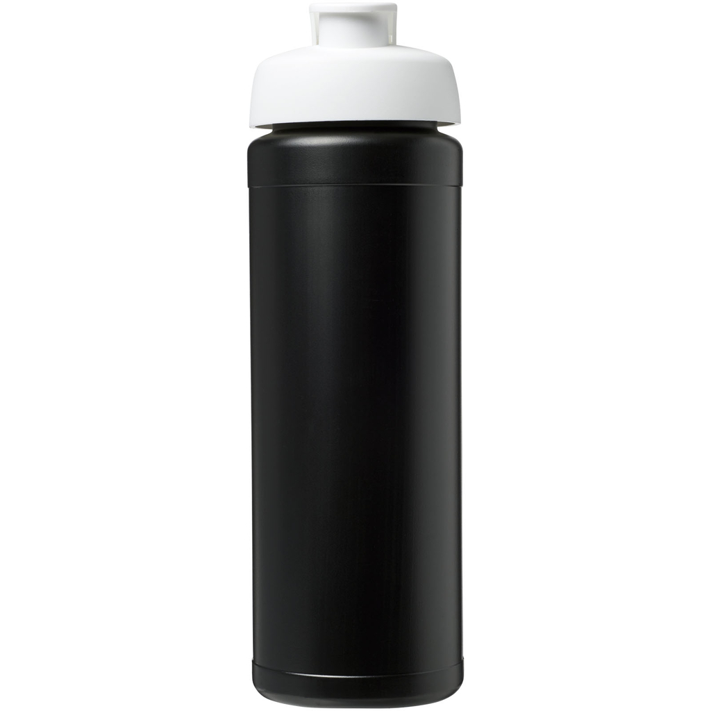 Пляшка спортивна Baseline Plus grip, колір суцільний чорний, білий - 21007412- Фото №3