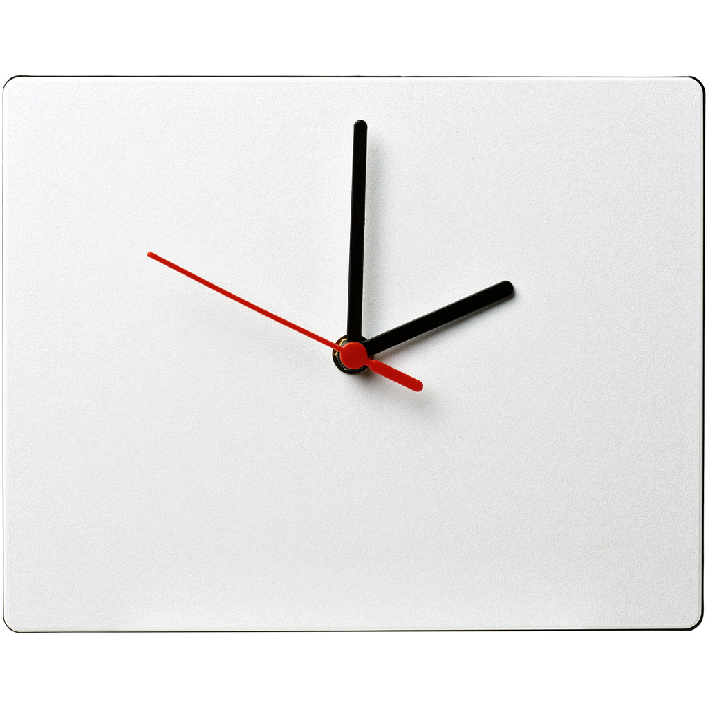 Годинник настінний Brite-Clock, колір суцільний чорний - 21053100- Фото №2