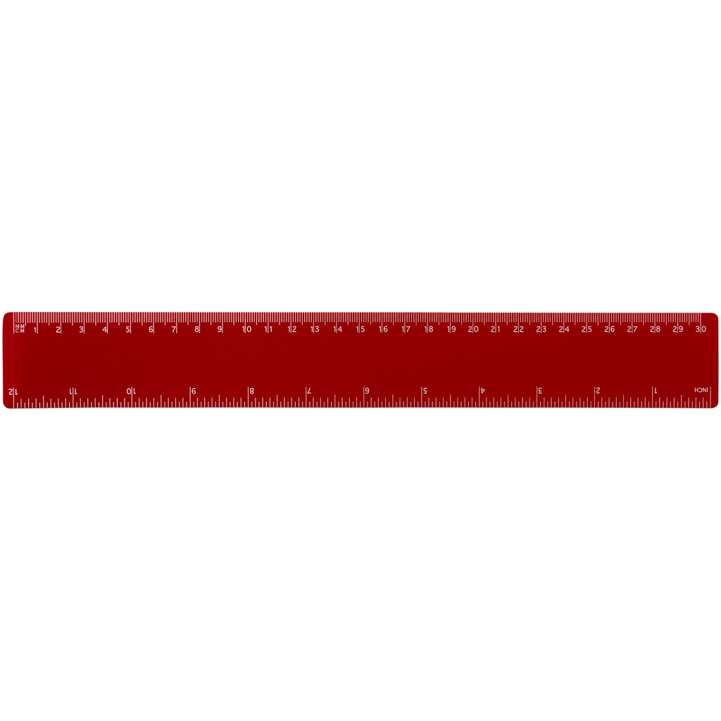Линейка Rothko 30 см, цвет красный - 21053906- Фото №3