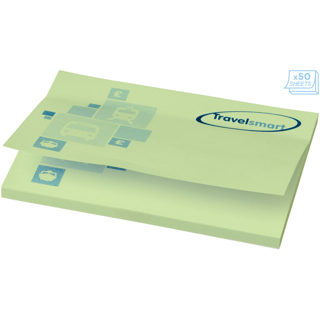 Бумага для заметок Sticky-Mate 100x75, колір м'ятний - 21094032- Фото №1