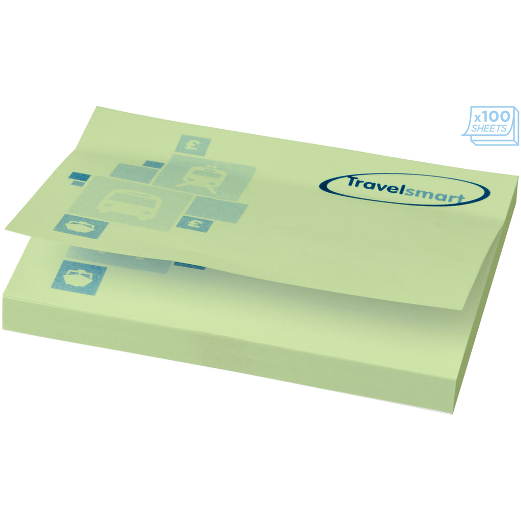 Бумага для заметок Sticky-Mate 100x75, колір м'ятний - 21094032- Фото №4