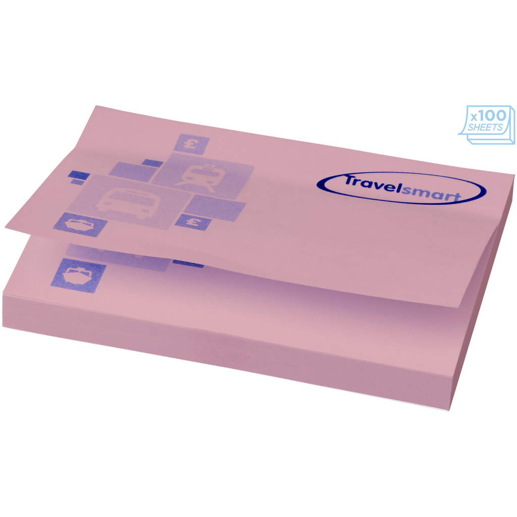 Бумага для заметок Sticky-Mate 105x75, колір світло-рожевий - 21094041- Фото №4