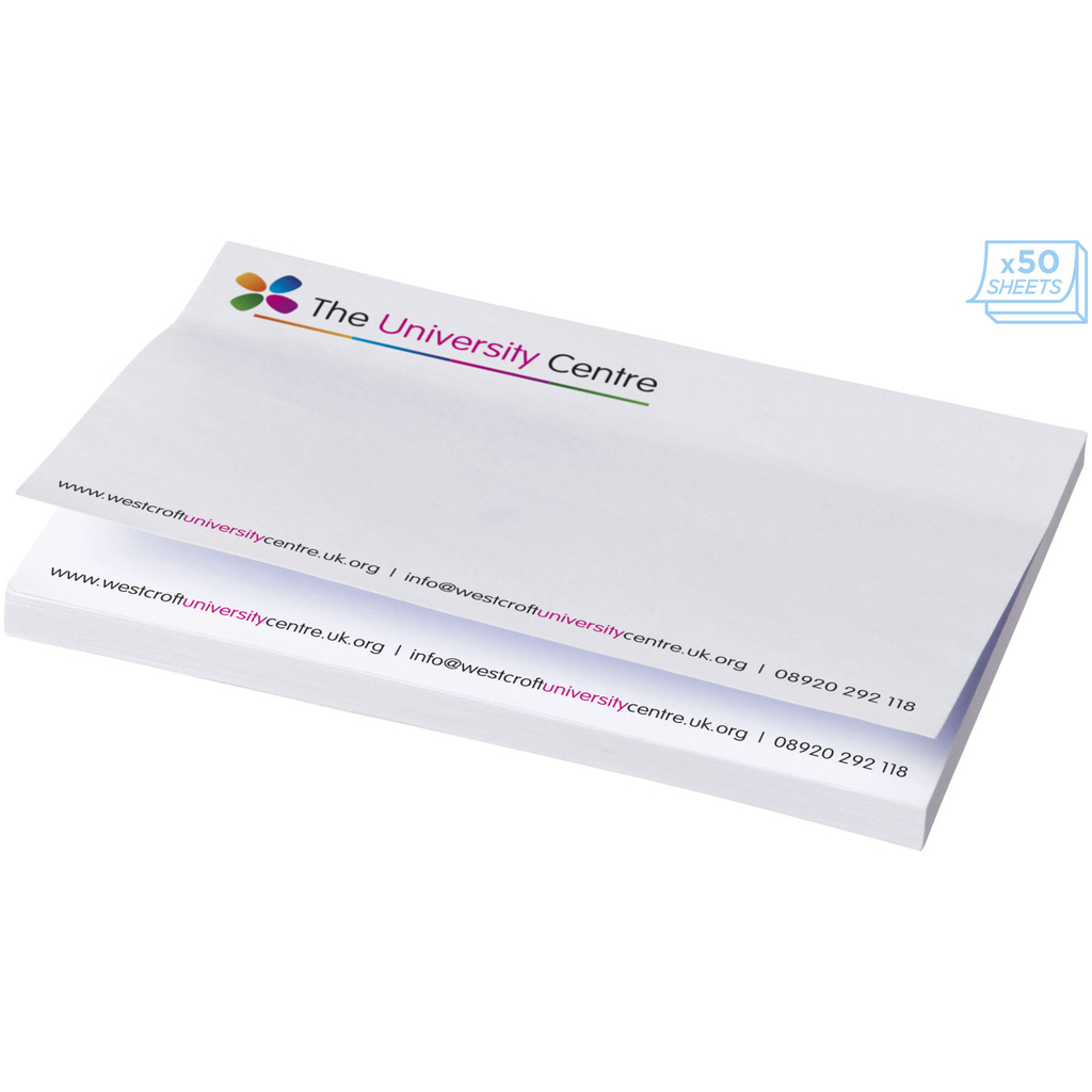Бумага для заметок Sticky-Mate 150x100, колір білий - 21097001- Фото №1