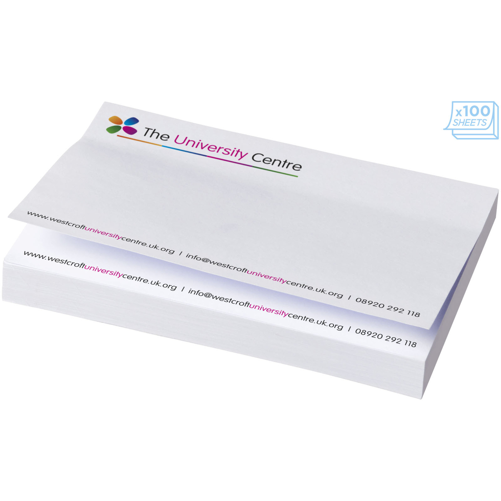 Бумага для заметок Sticky-Mate 150x100, колір білий - 21097001- Фото №4