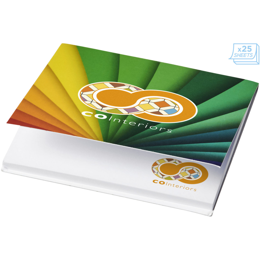Бумага для заметок Sticky-Mate 75x75, колір білий - 21098001- Фото №3