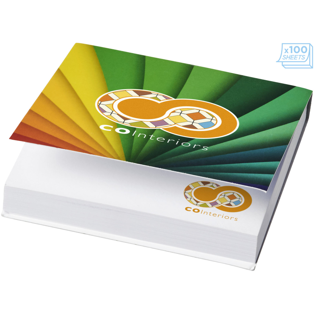 Бумага для заметок Sticky-Mate 75x75, колір білий - 21098001- Фото №4