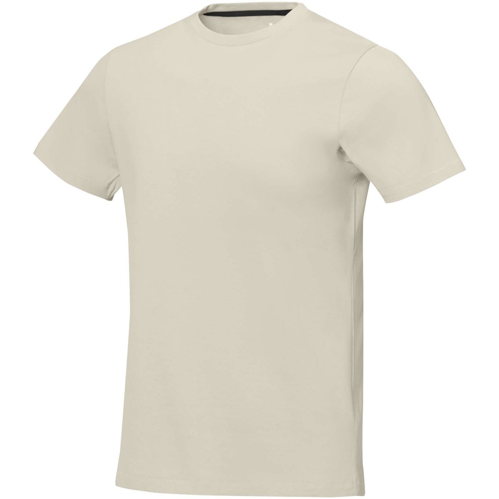 Nanaimo мужская футболка с коротким рукавом, цвет бежевый  размер XXL - 38011065- Фото №1