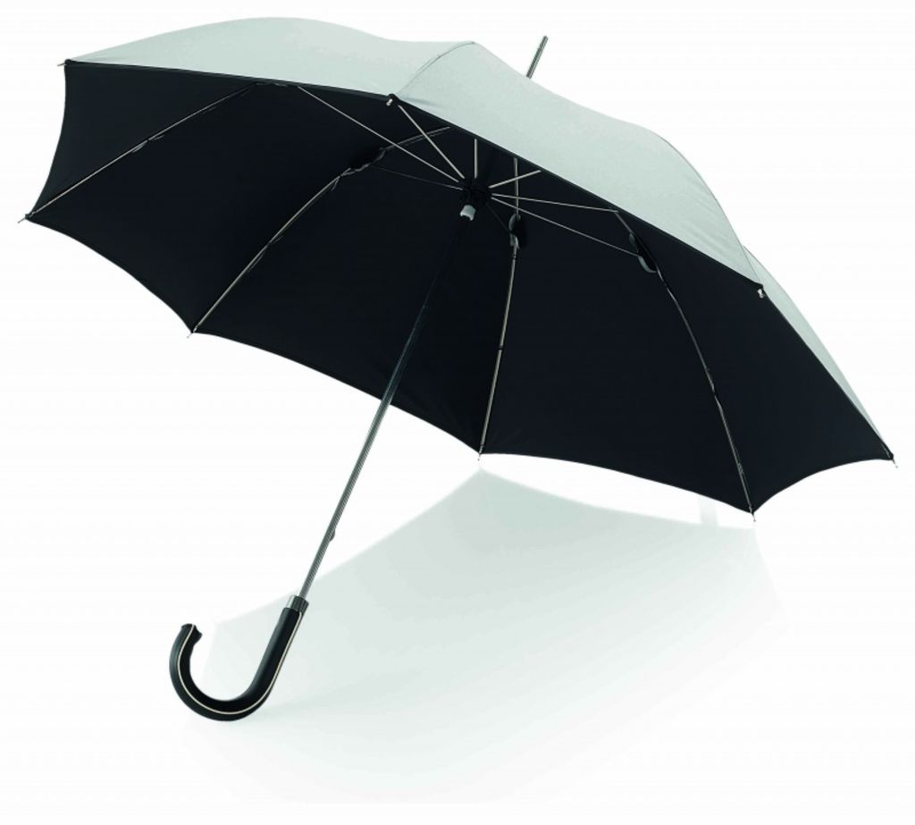 Зонт-трость Balmain 23'', цвет серебристо-черный