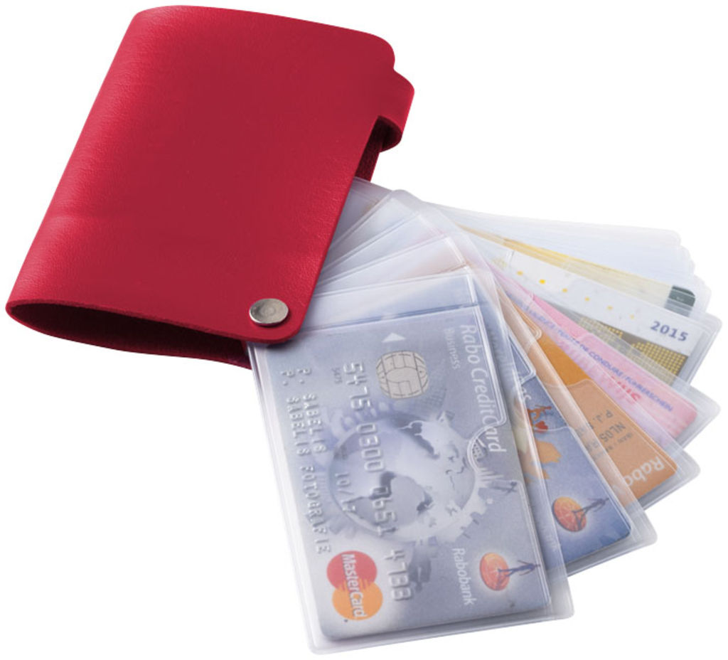 Бумажник Valencia, цвет красный
