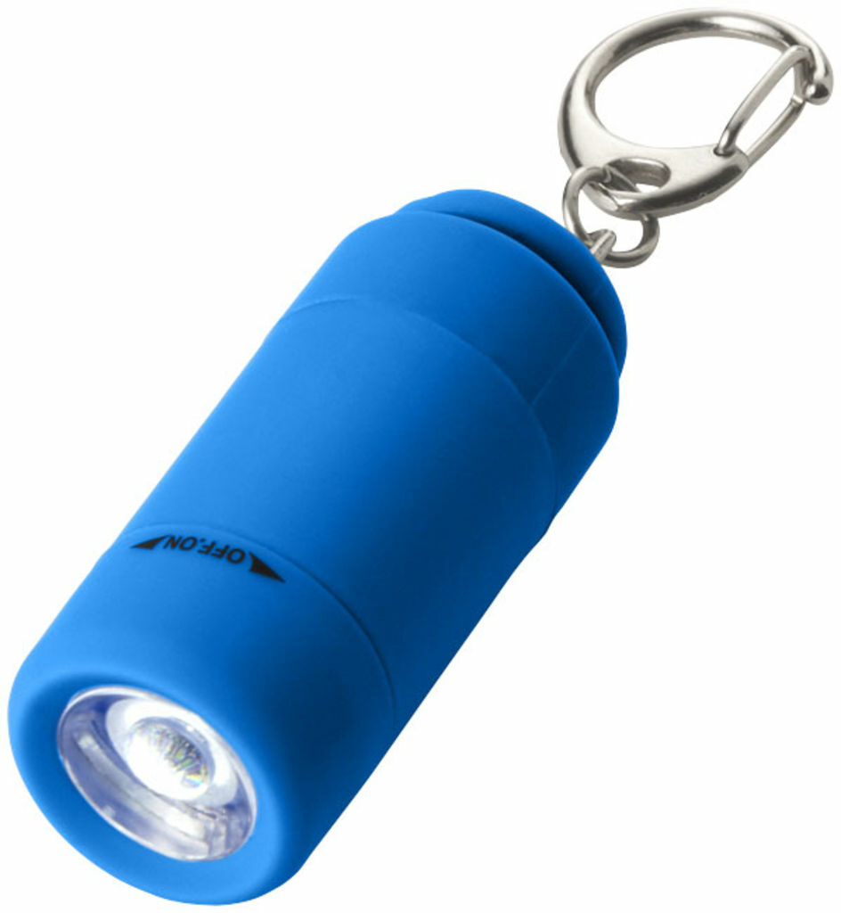 Брелок-фонарь Avior с зарядкой от USB светло-синий - 10413801- Фото №4