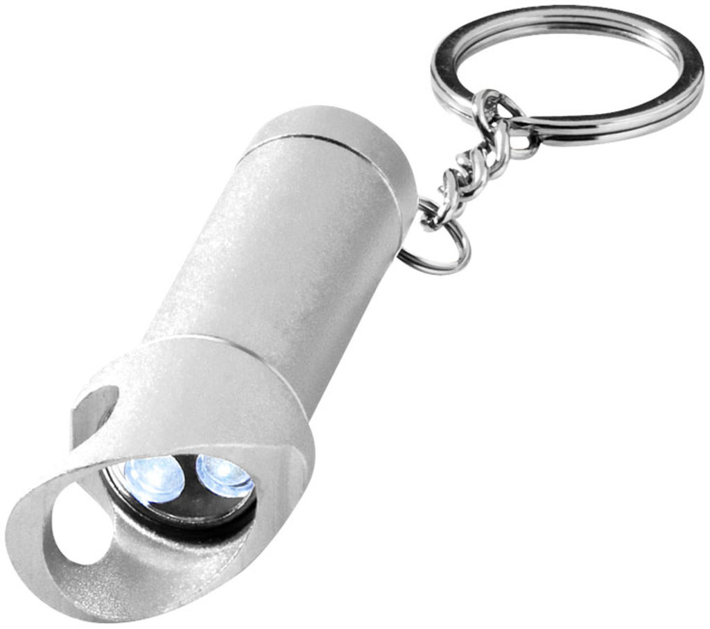 Ліхтарик-відкривачка для пляшок Lobster, колір срібний