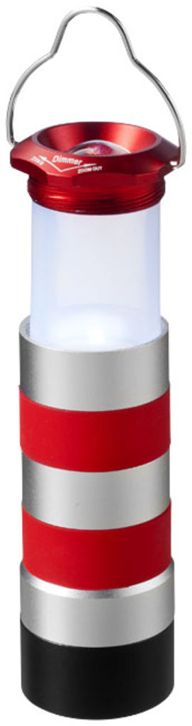 Фонарик в форме маяка 1 Вт, цвет красный, серебряный