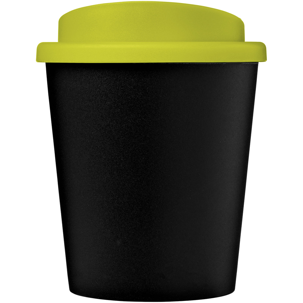Термокружка Americano Espresso, колір суцільний чорний, лайм - 21009204- Фото №3
