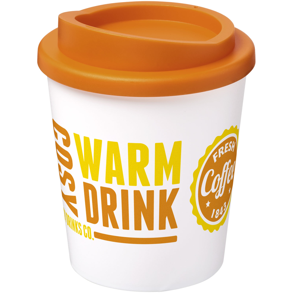 Термокружка Americano Espresso, колір білий, помаранчевий - 21009212- Фото №2