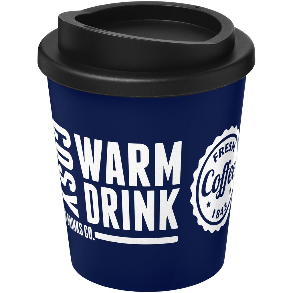 Термокружка Americano Espresso, колір синій, суцільний чорний - 21009214- Фото №2