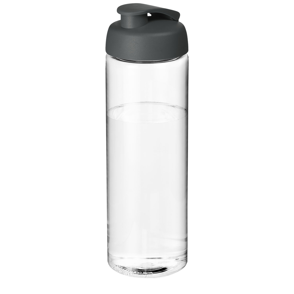 Бутылка спортивная H2O Vibe, цвет прозрачный, серый - 21009413- Фото №1