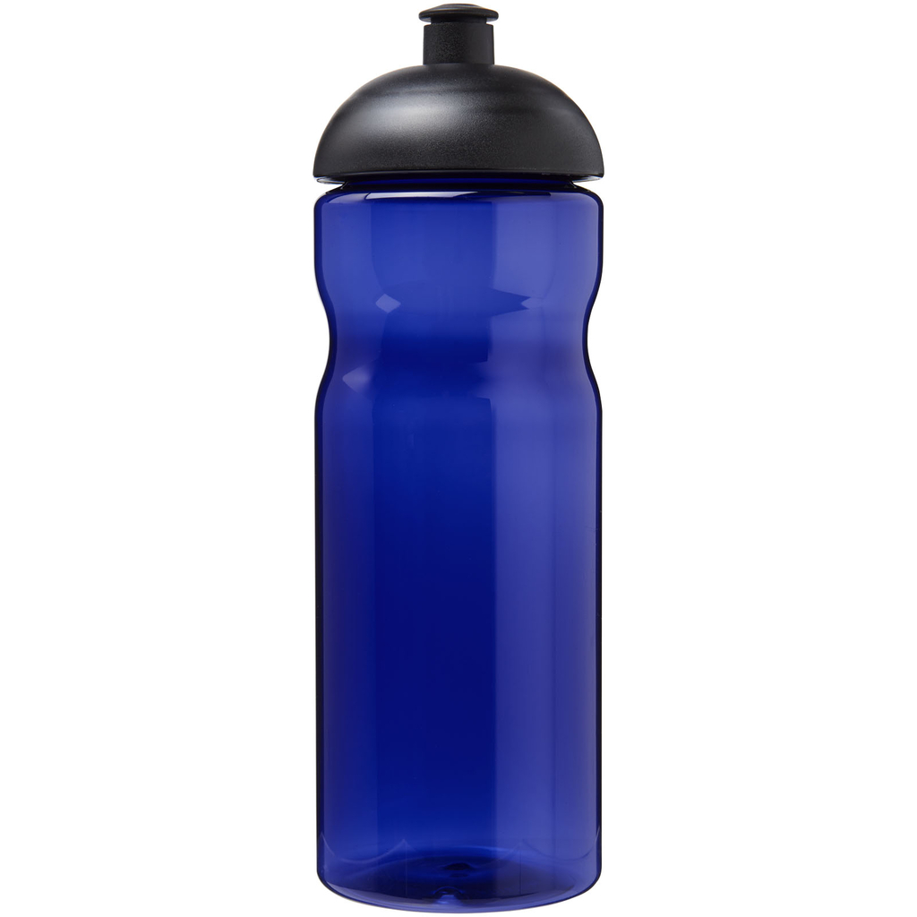 Бутылка спортивная H2O Eco, цвет cиний, сплошной черный - 21009811- Фото №3
