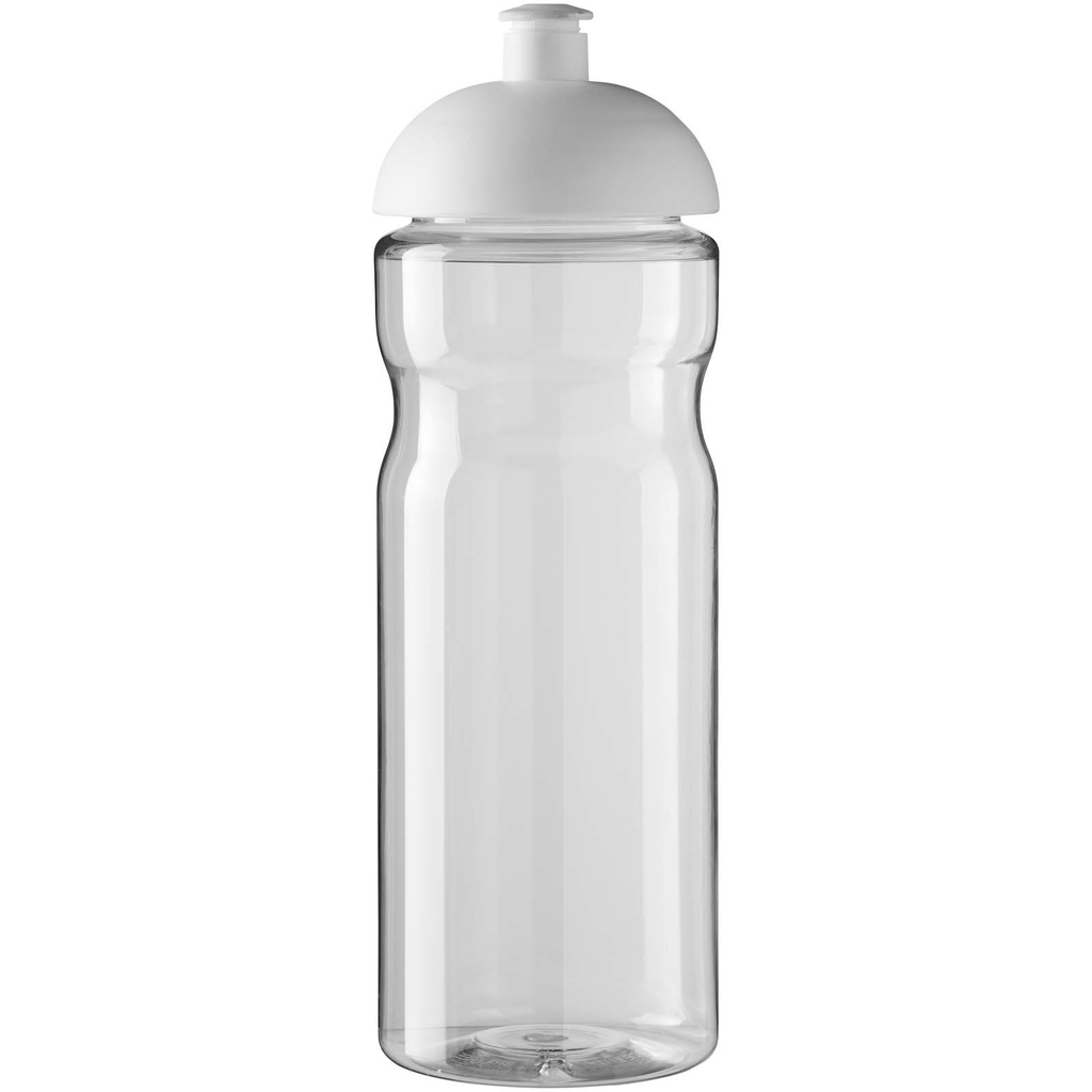Спортивная бутылка H2O Eco объемом 650 мл с крышкой-колпачком, цвет прозрачный, белый - 21009892- Фото №3
