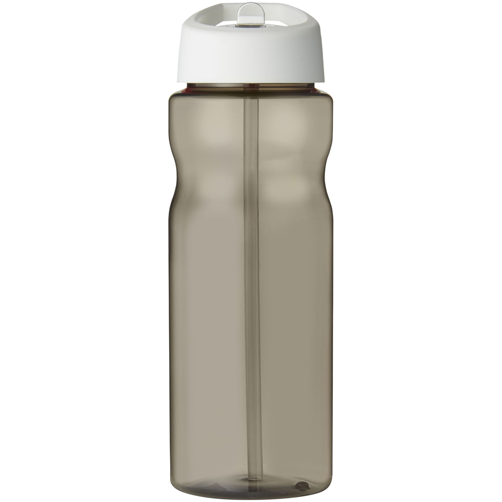 Бутылка спортивная H2O Eco, цвет темно-серый, белый - 21009901- Фото №3