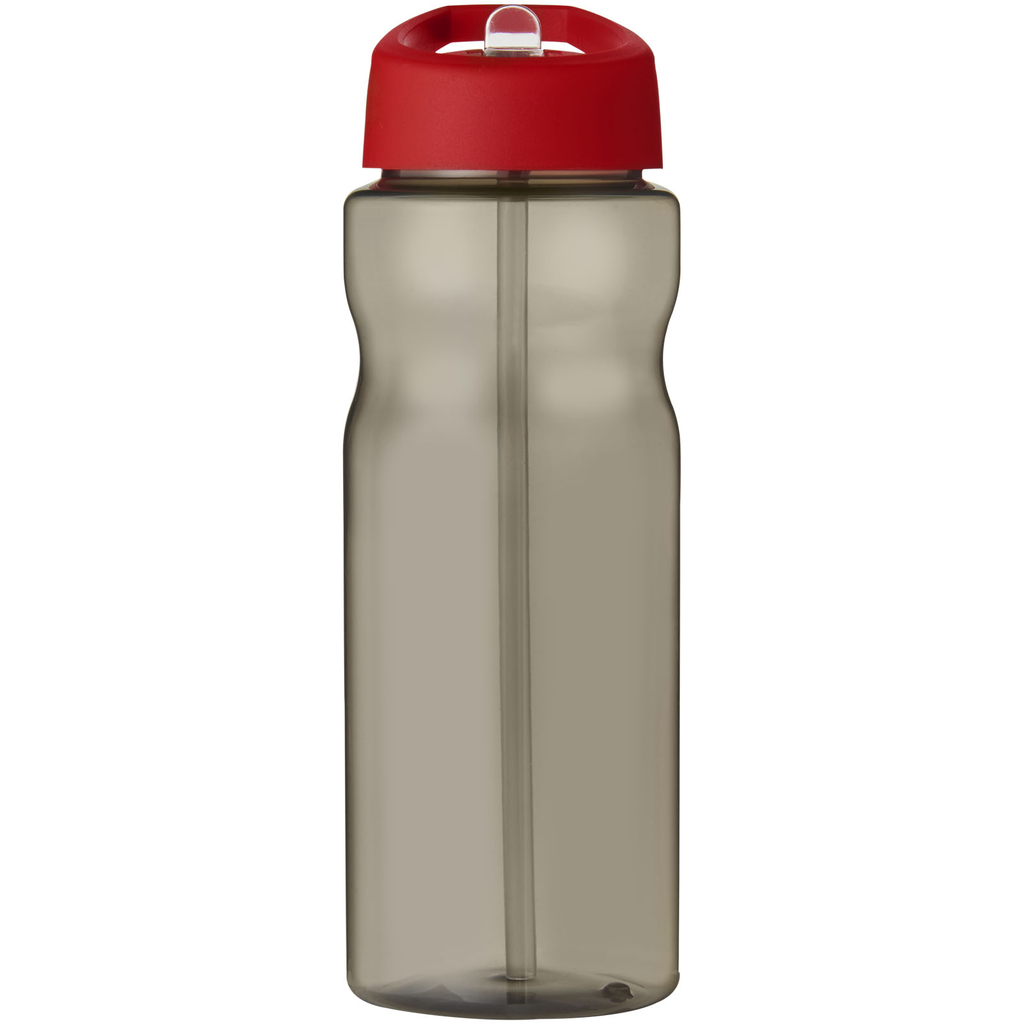 Пляшка спортивна H2O Eco, колір темно-сірий, червоний - 21009905- Фото №3