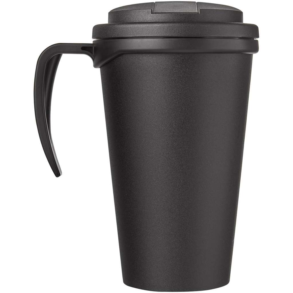 Кружка Americano Grande, колір чорний глянсовий, суцільний чорний - 21042100- Фото №5