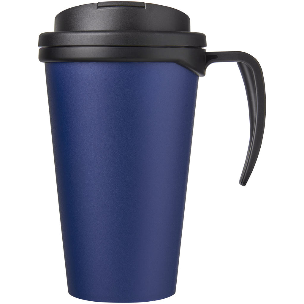 Кружка Americano Grande, колір синій, суцільний чорний - 21042103- Фото №4