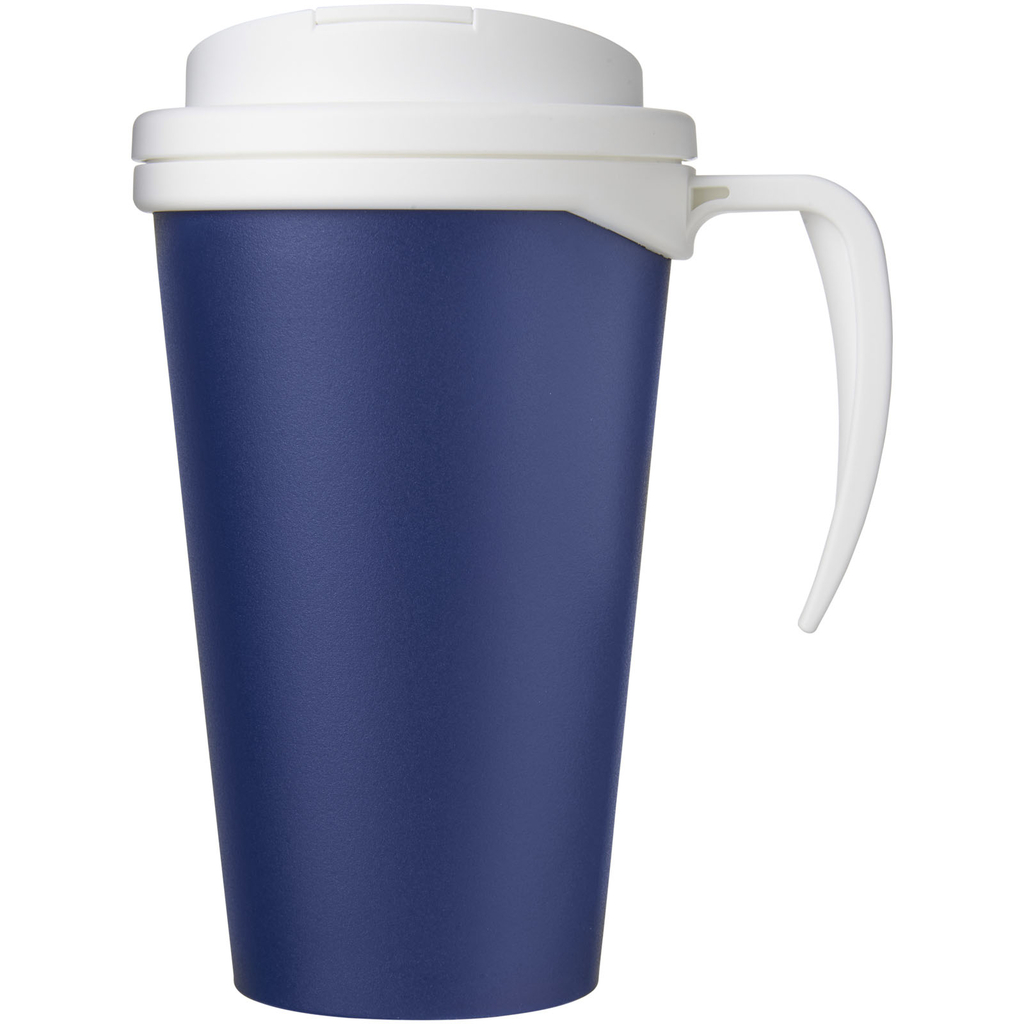 Кружка Americano Grande, цвет cиний, белый - 21042109- Фото №4