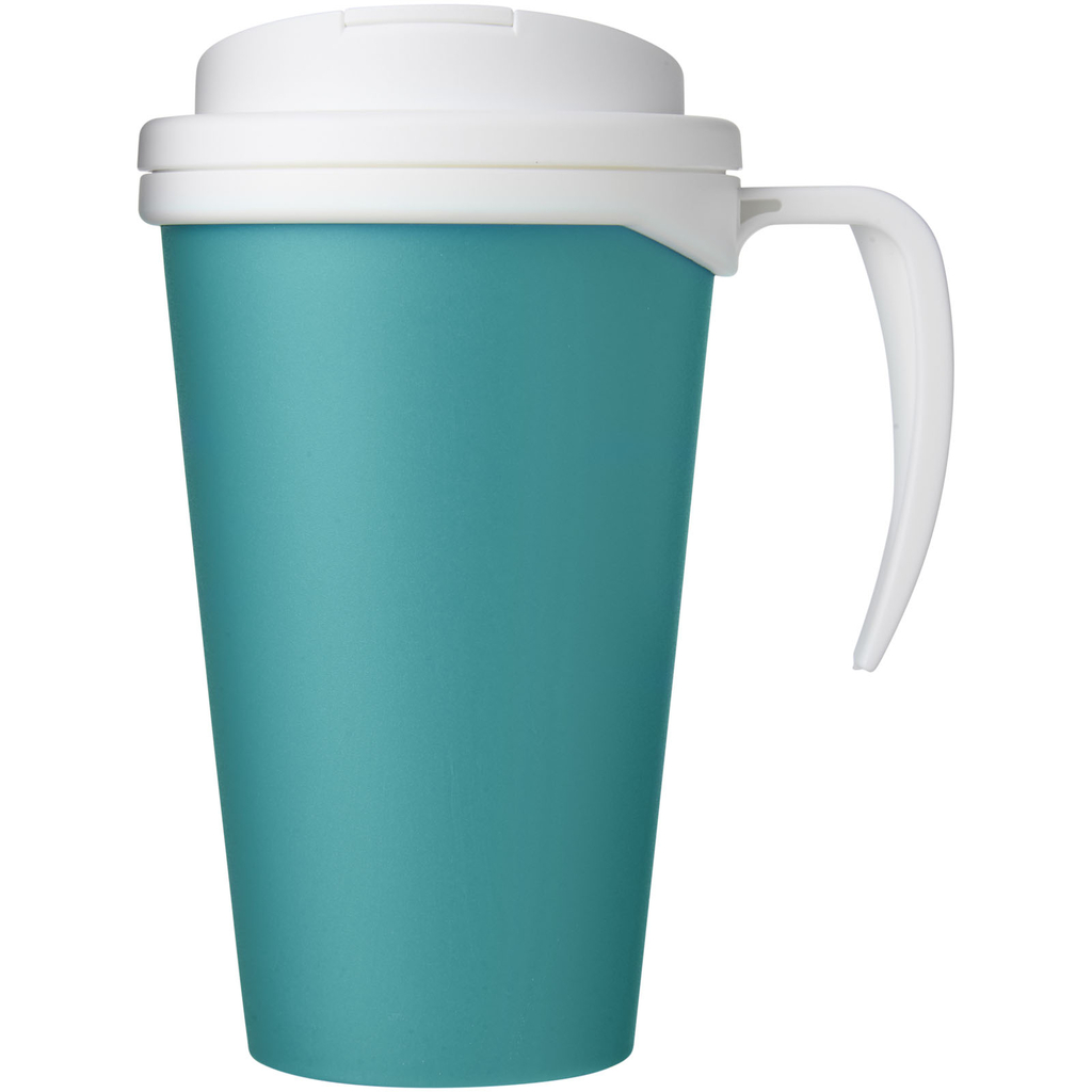 Кружка Americano Grande, колір колір морської хвилі, білий - 21042111- Фото №4