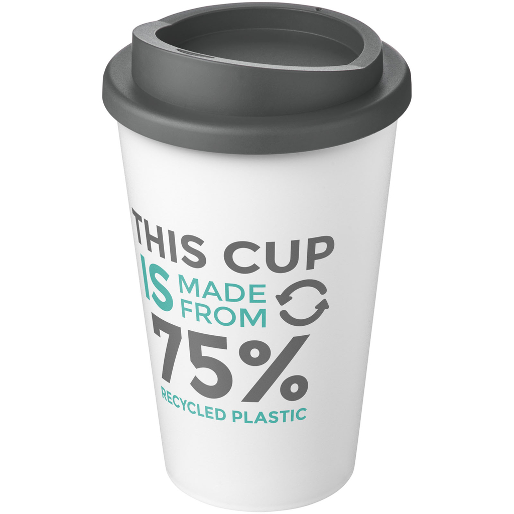 Термокружка Americano Eco, колір білий, сірий - 21042224- Фото №2 Термокружка Americano Eco, колір білий, сірий - 21042224- Фото №2