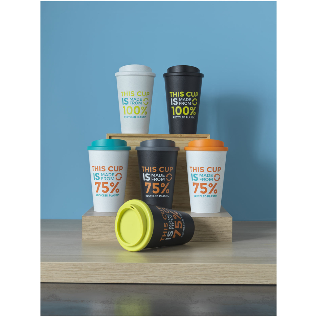 Термокружка Americano Eco, колір білий, сірий - 21042224- Фото №5 Термокружка Americano Eco, колір білий, сірий - 21042224- Фото №5