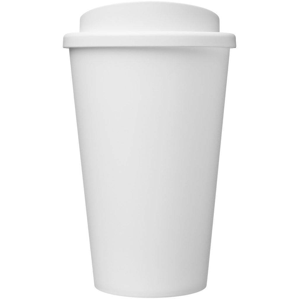 Термокружка из переработанного пластика Americano Eco емкостью 350 мл, цвет белый, белый - 21042291- Фото №3