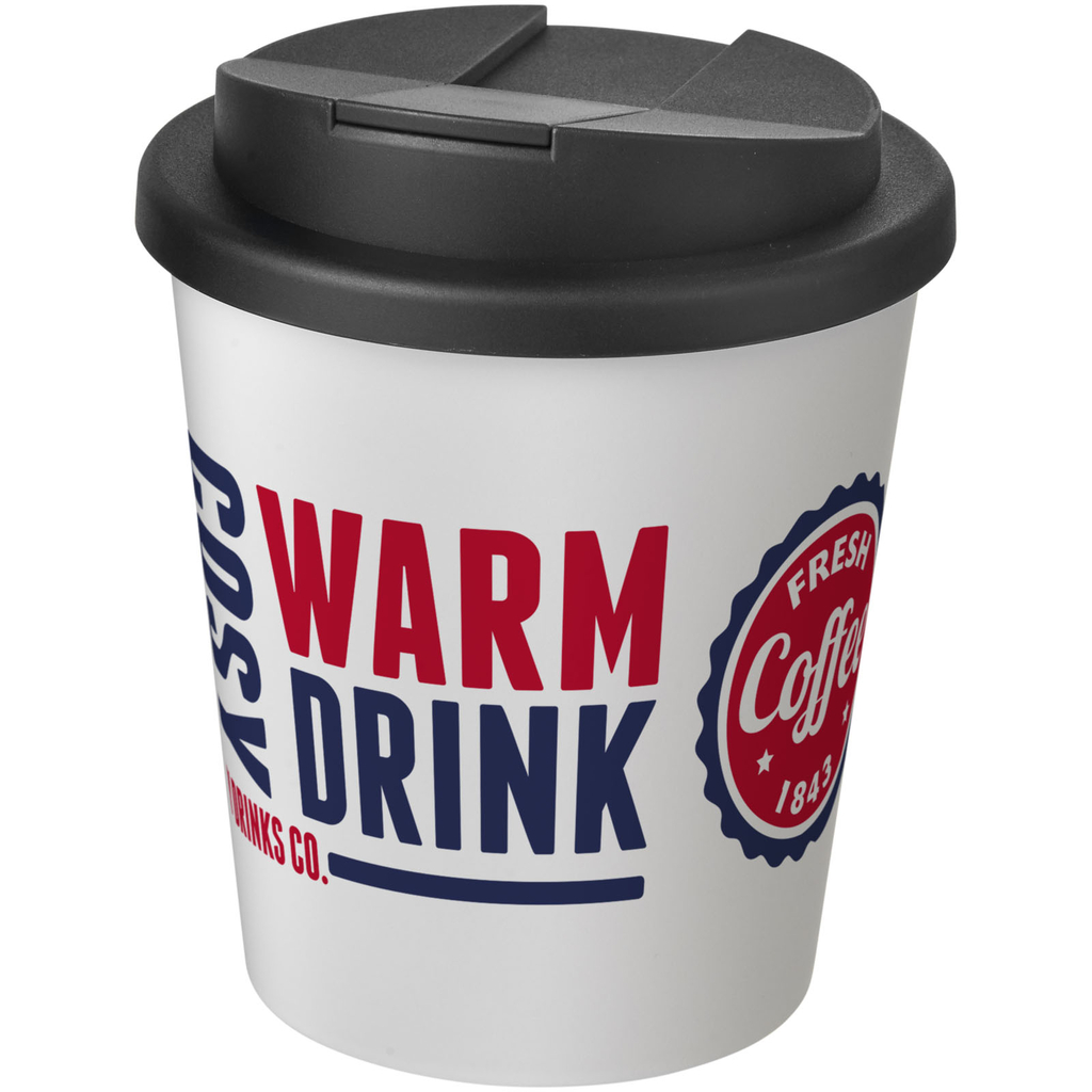 Стакан Americano Espresso, колір білий, суцільний чорний - 21069900- Фото №2