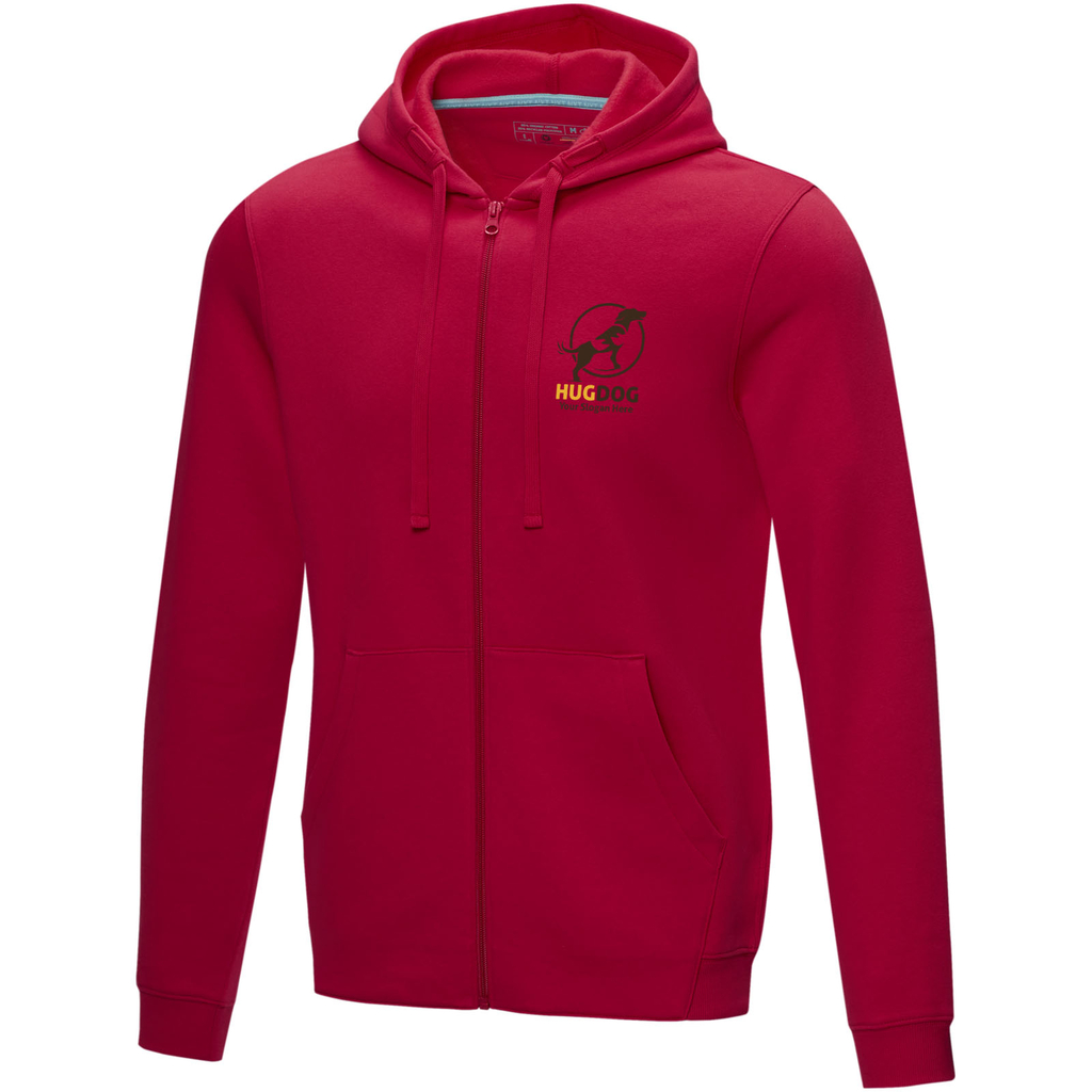 Толстовка чоловіча Ruby, колір червоний  розмір M - 37510252- Фото №2