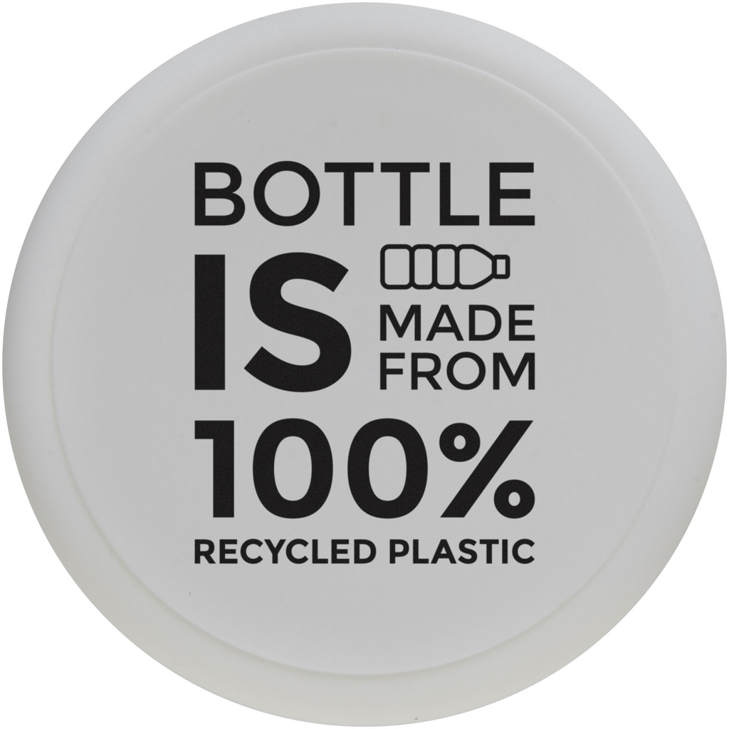Пляшка з кришкою для води, що загвинчується H2O Eco Base 650 ml, колір червоний, білий - 21043507- Фото №3