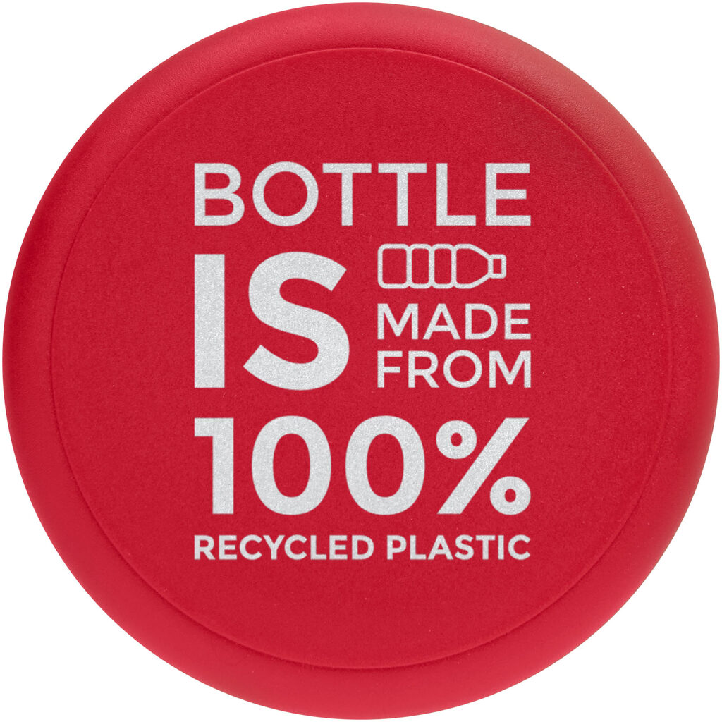 Пляшка з кришкою для води, що загвинчується H2O Eco Base 650 ml червоний, червоний - 21043508- Фото №3