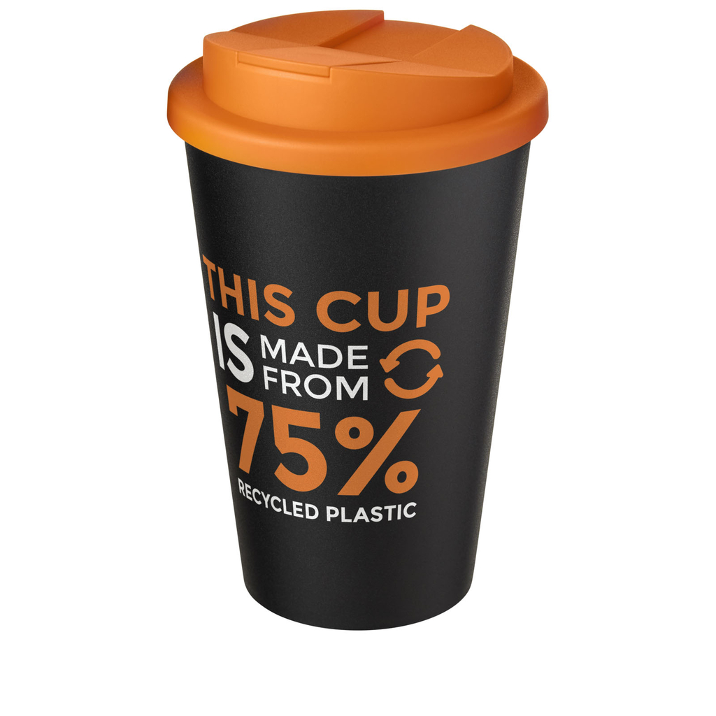Кружка Americano Eco, цвет оранжевый, сплошной черный - 21042531- Фото №2 Кружка Americano Eco, цвет оранжевый, сплошной черный - 21042531- Фото №2