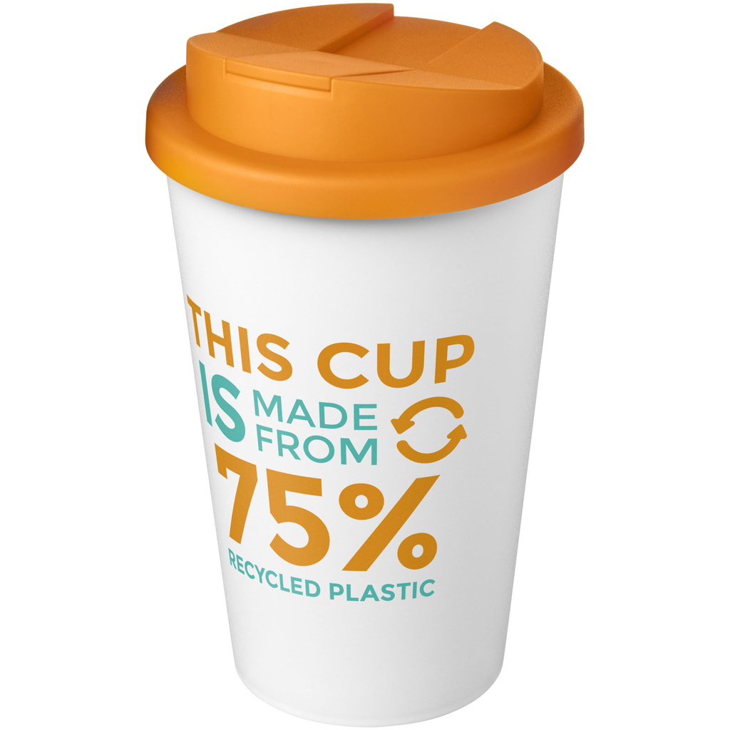 Кружка Americano Eco, цвет оранжевый, белый - 21042534- Фото №2