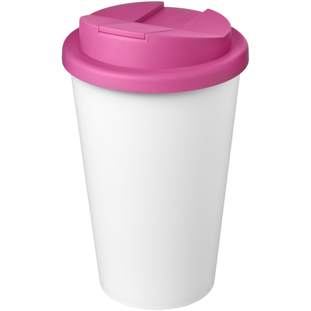 Кружка Americano Eco, колір рожевий, білий - 21042545- Фото №1